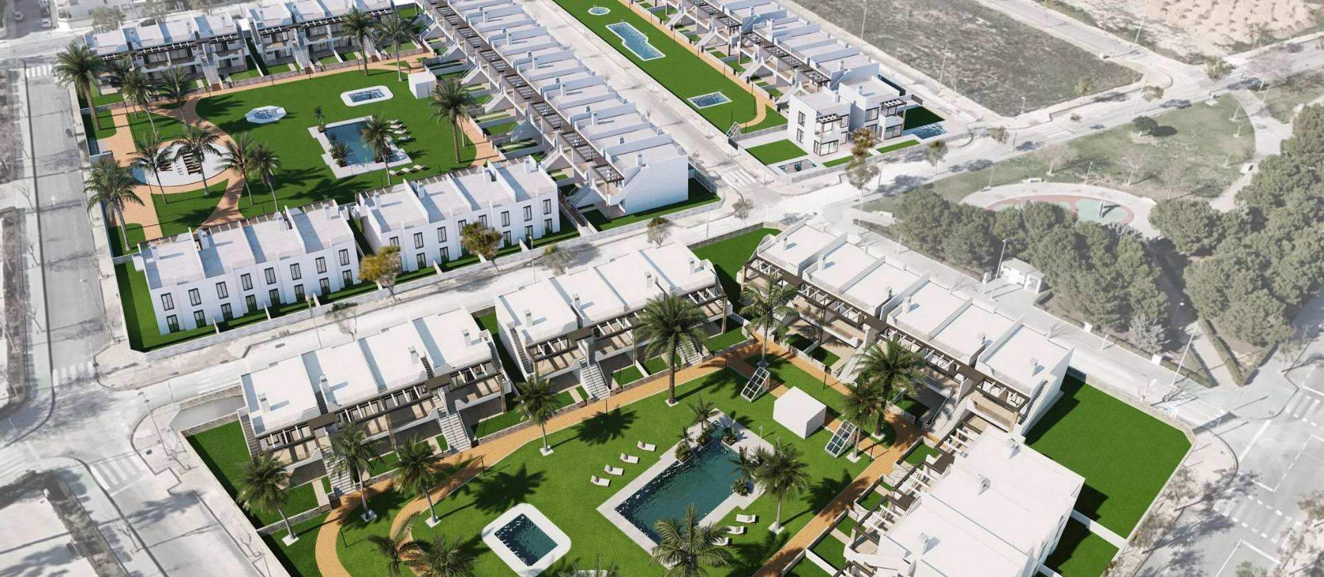 Nieuwbouw projecten - Bungalow - Pilar de la Horadada - pueblo