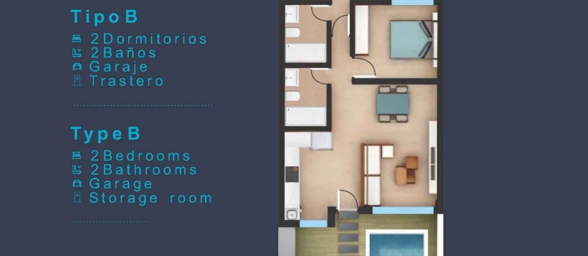 Nueva construcción  - Bungalow - San Pedro del Pinatar - Los Pinos