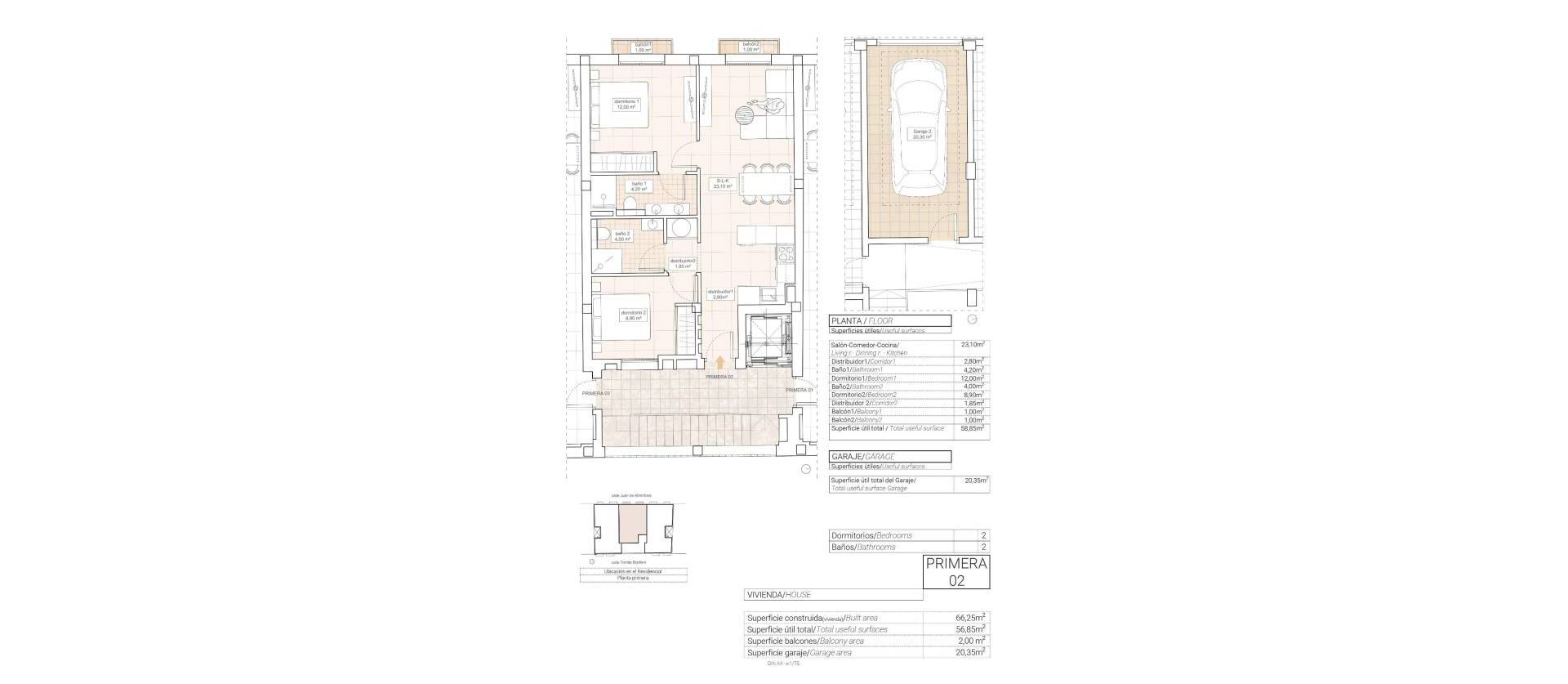 Nueva construcción  - Apartment - Hondón de las Nieves - Pueblo