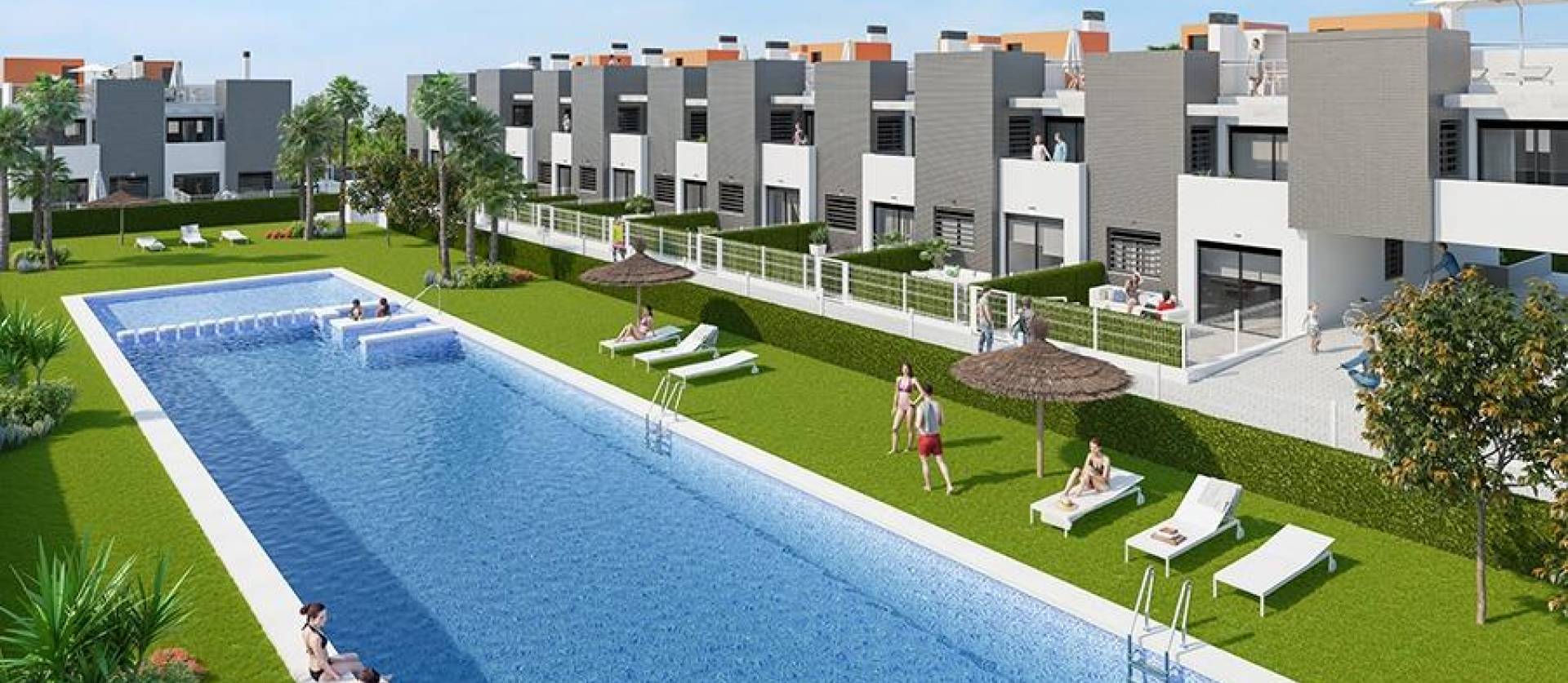 Nieuwbouw projecten - Bungalow - Torrevieja - Altos del Sol