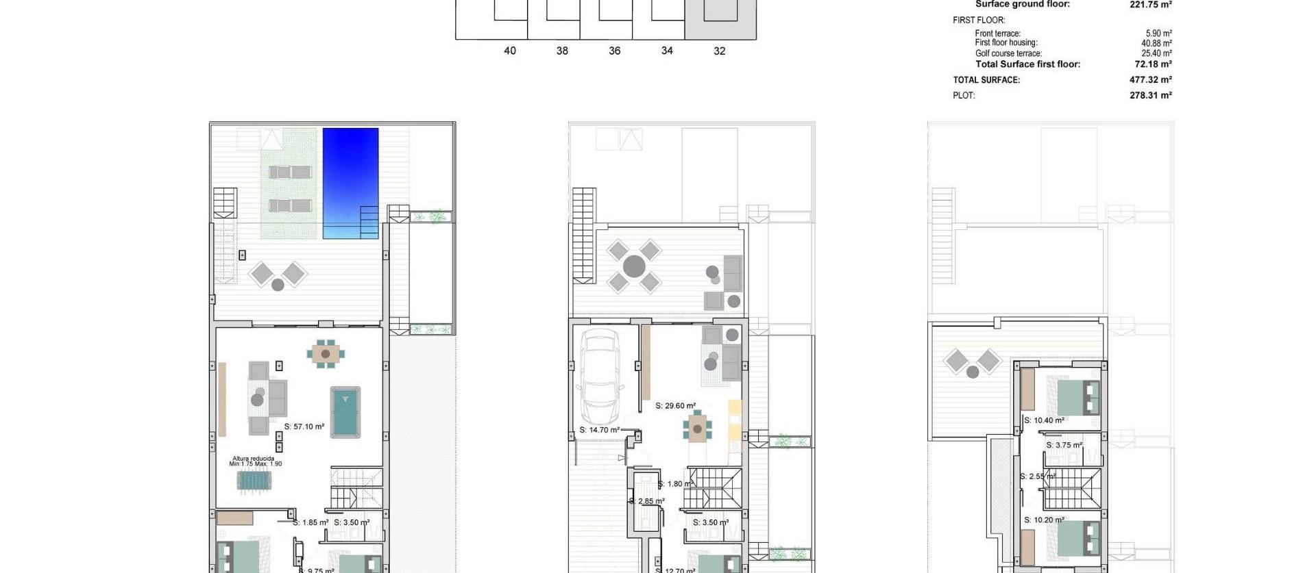 Nouvelle construction - Villa - Los Alcázares - Serena Golf