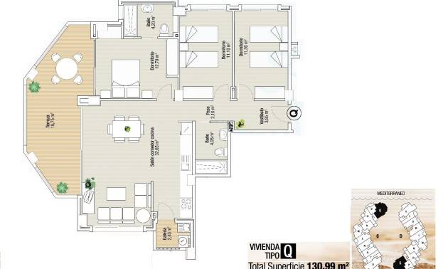 Nouvelle construction - Apartment - La Manga del Mar Menor