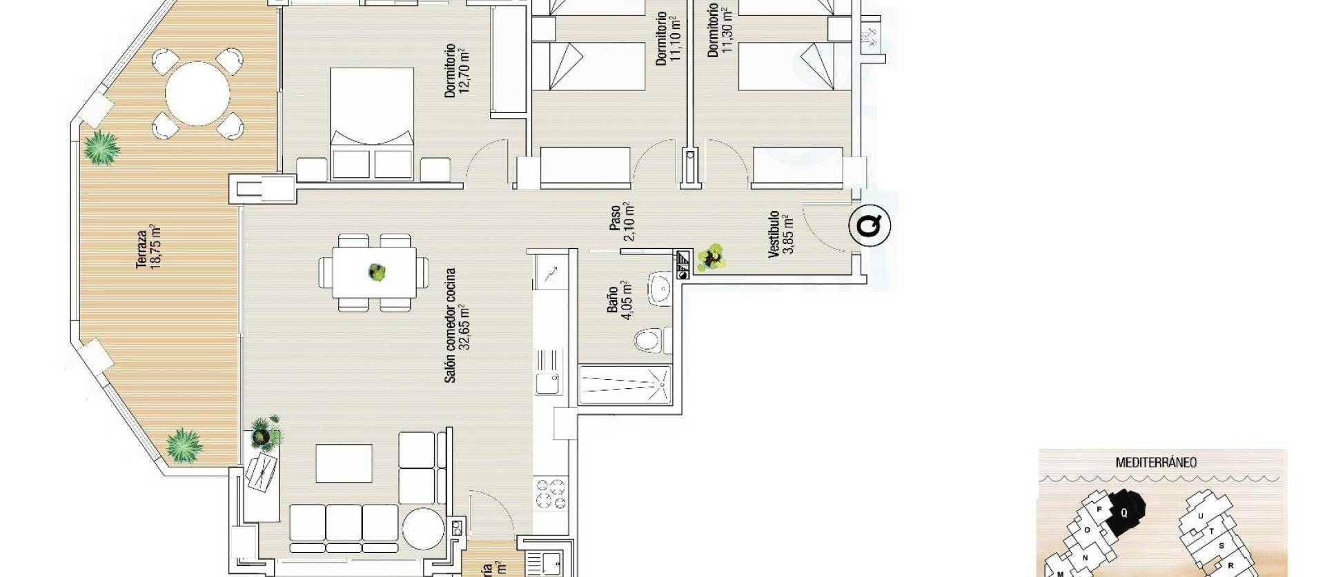 Nouvelle construction - Apartment - La Manga del Mar Menor