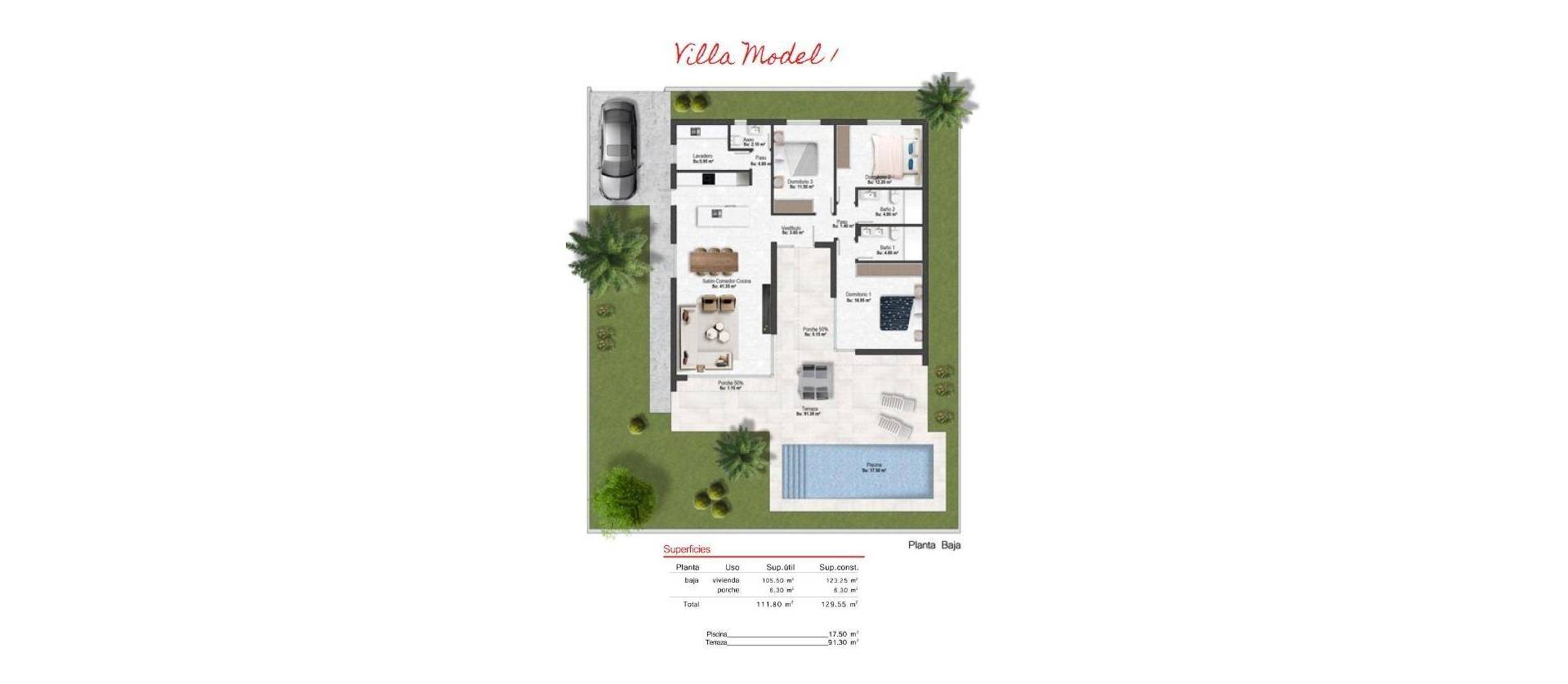 Nueva construcción  - Villa - Baños y Mendigo - Altaona golf and country village
