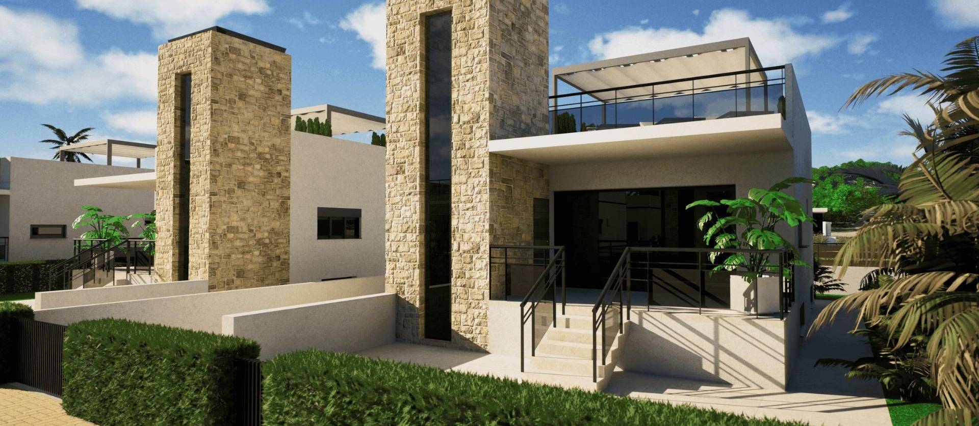 Nouvelle construction - Villa - Mazarron - Camposol Golf