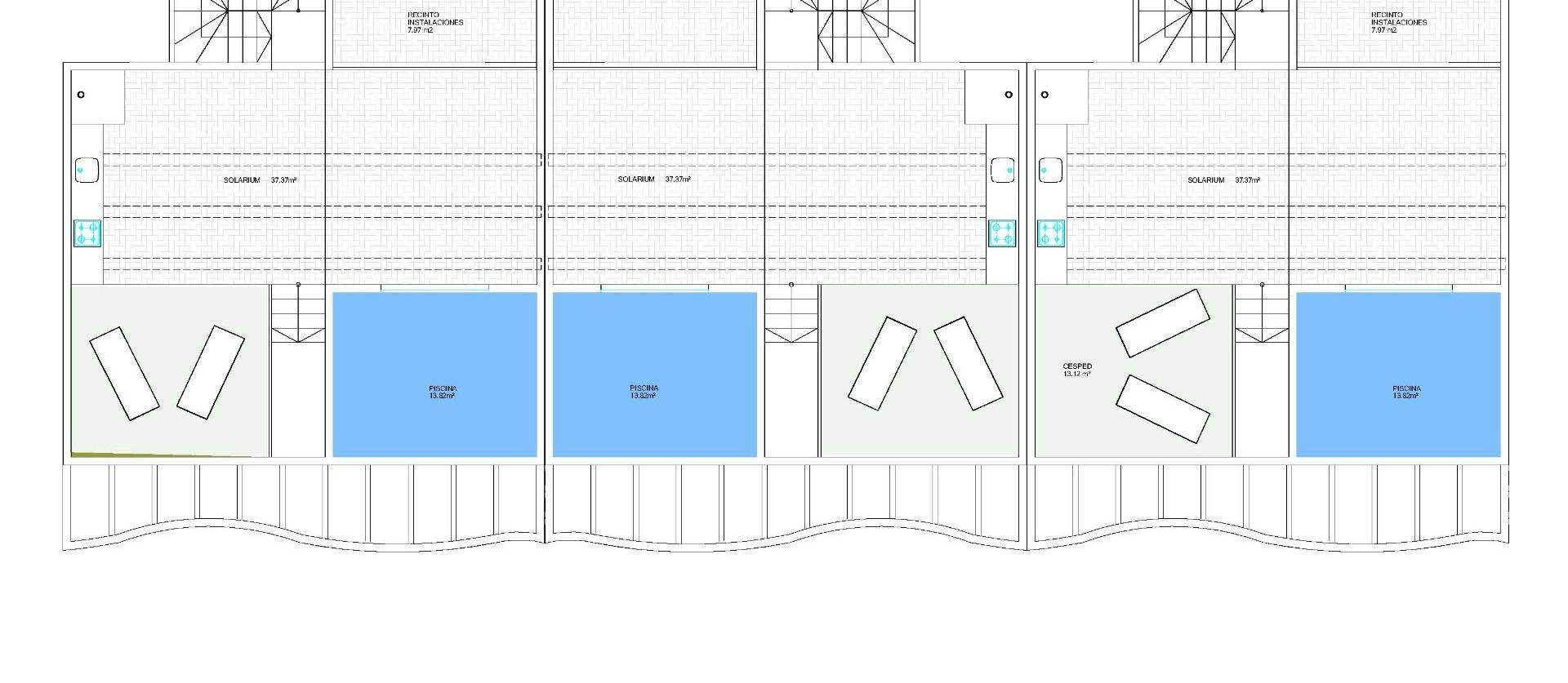 New Build - Bungalow - Pilar de la Horadada - parques de Andromeda