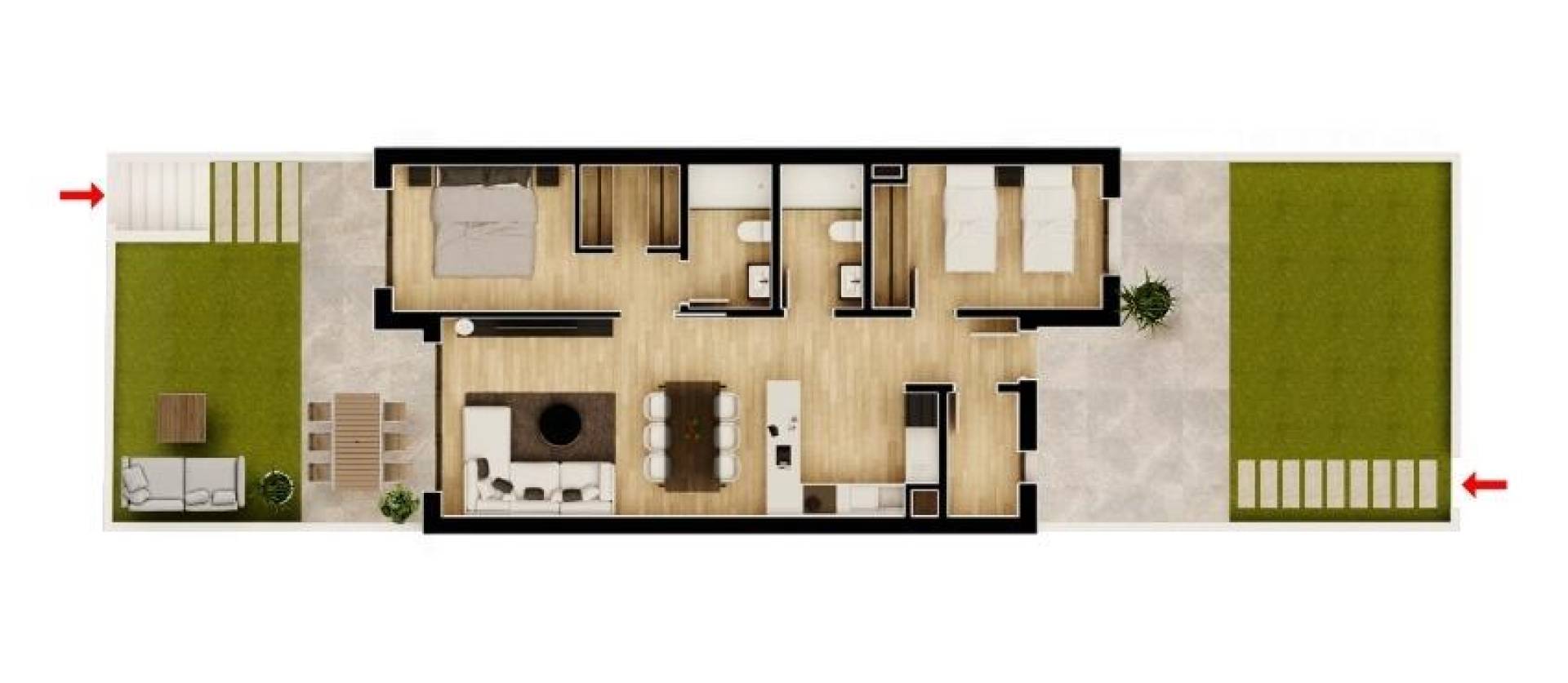 Nouvelle construction - Apartment - Monforte del Cid - Alenda Golf