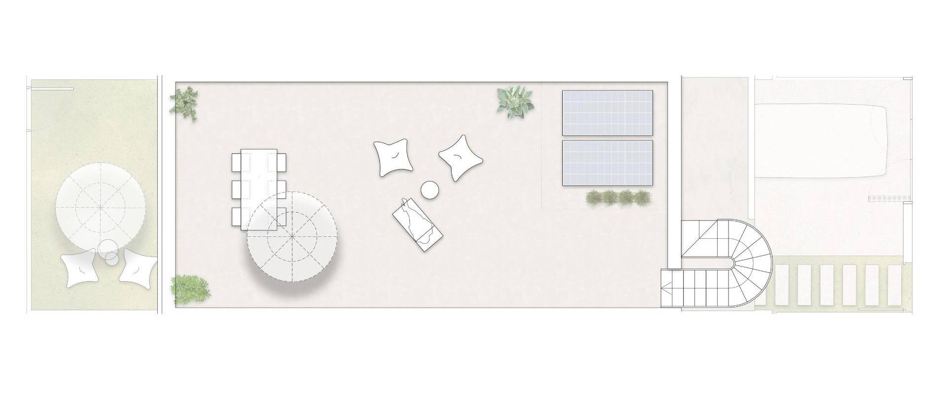 New Build - Townhouse - Pilar de la Horadada - pueblo