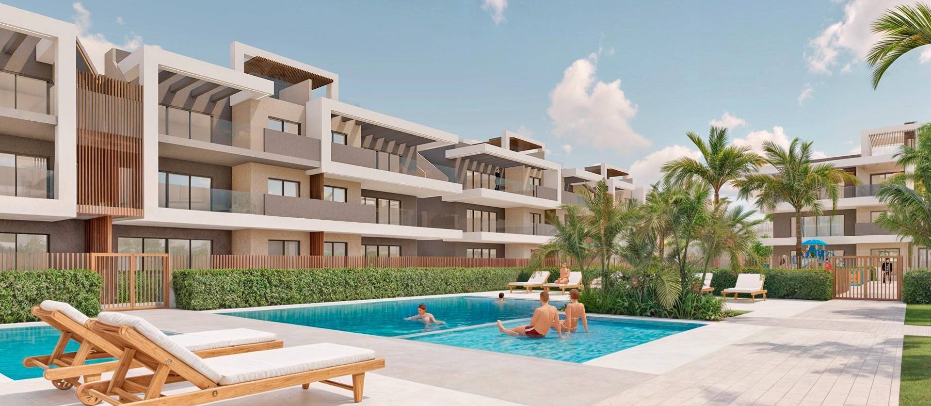 Nieuwbouw projecten - Appartment - Pilar de la Horadada - Playa de las Higuericas