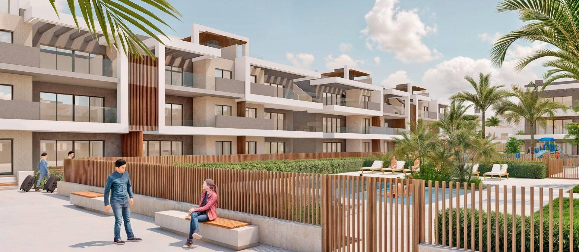Nieuwbouw projecten - Appartment - Pilar de la Horadada - Playa de las Higuericas