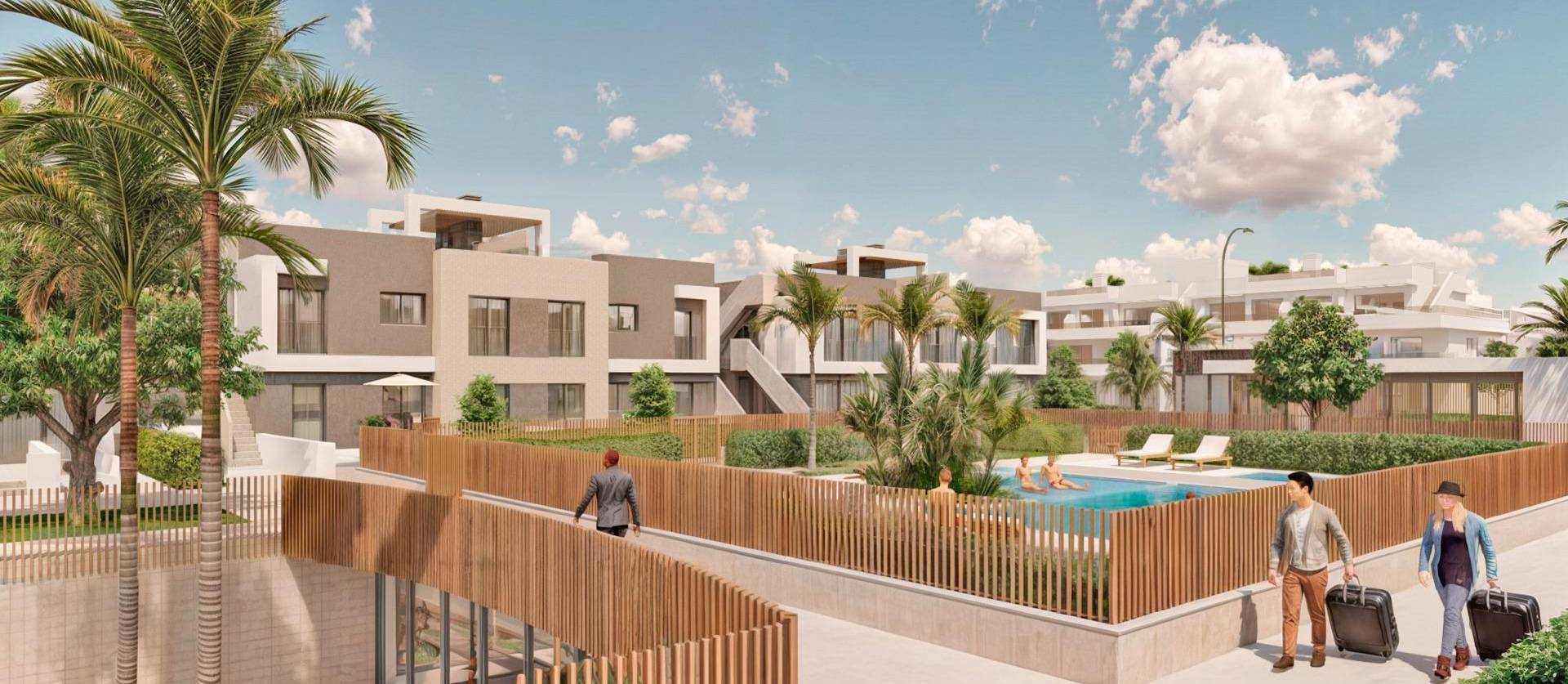 Nieuwbouw projecten - Appartment - Pilar de la Horadada - Playa de las Higuericas