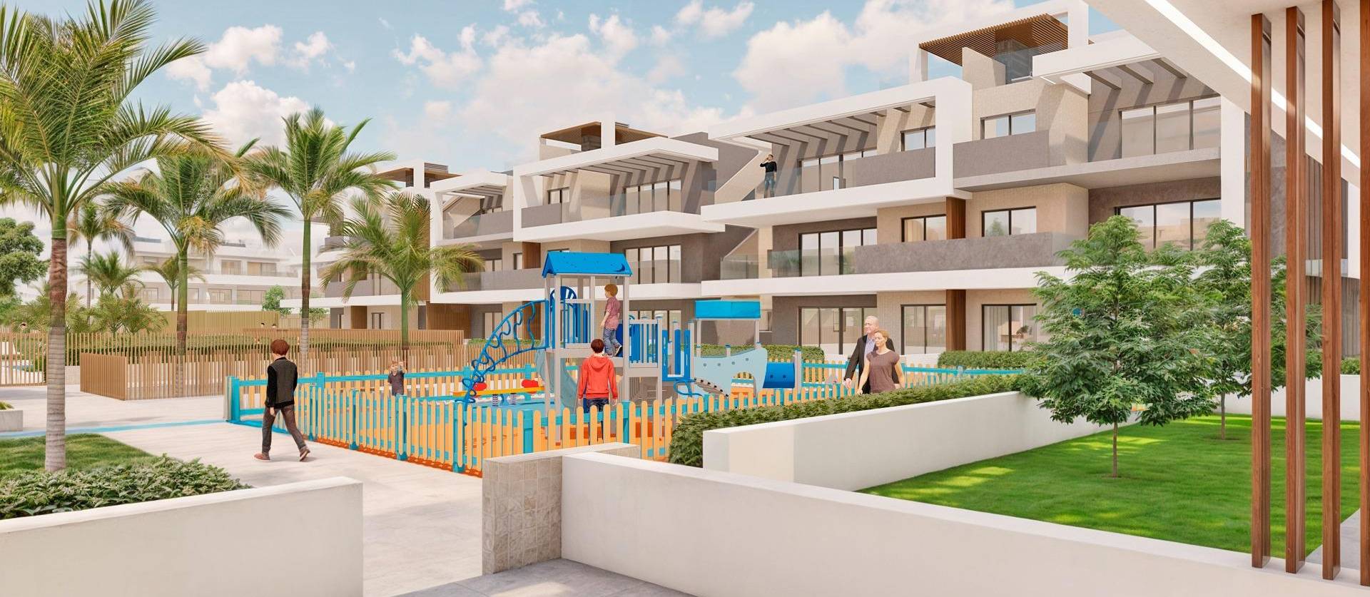 Nieuwbouw projecten - Appartment - Pilar de la Horadada - Playa de las Higuericas