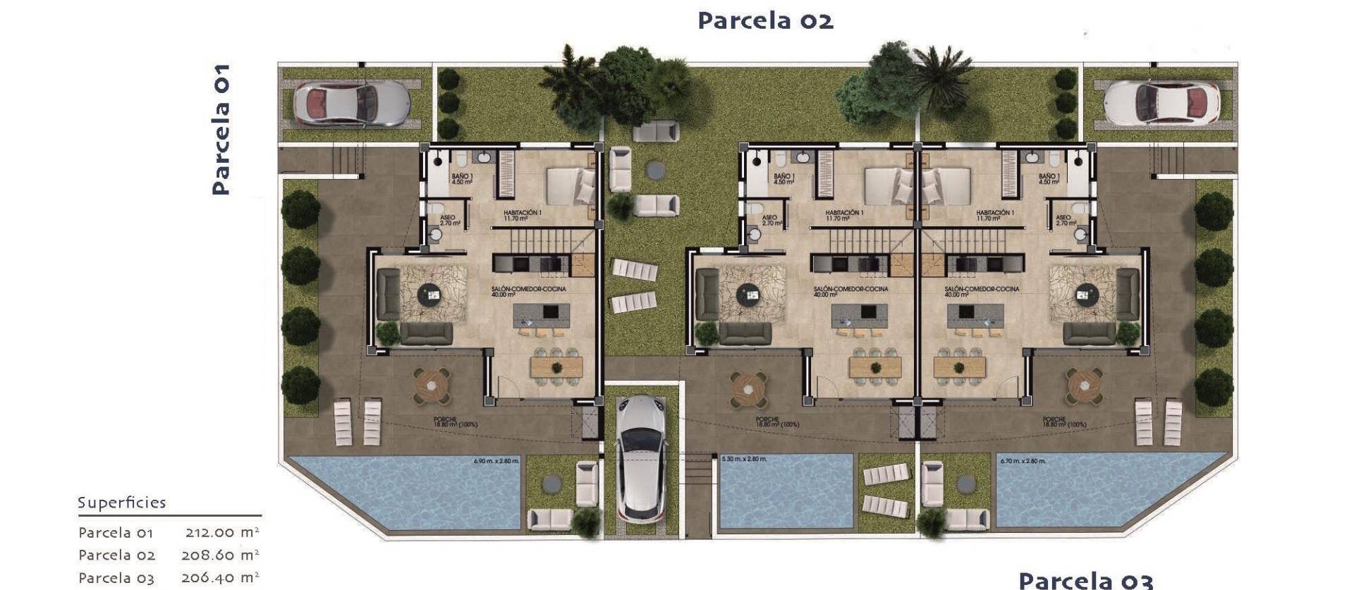 Nouvelle construction - Villa - Dolores - polideportivo