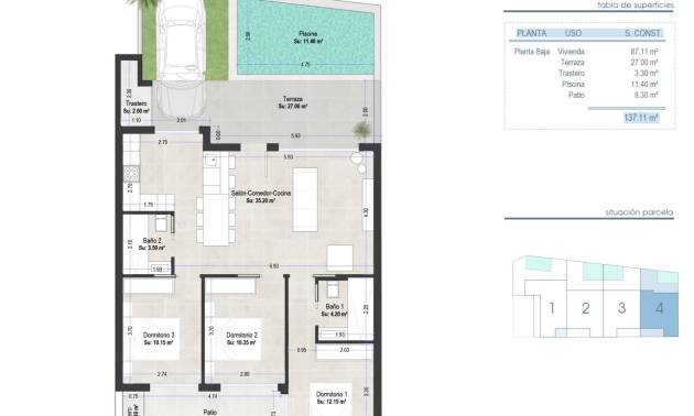 Nueva construcción  - Bungalow - San Pedro del Pinatar - Las Esperanzas