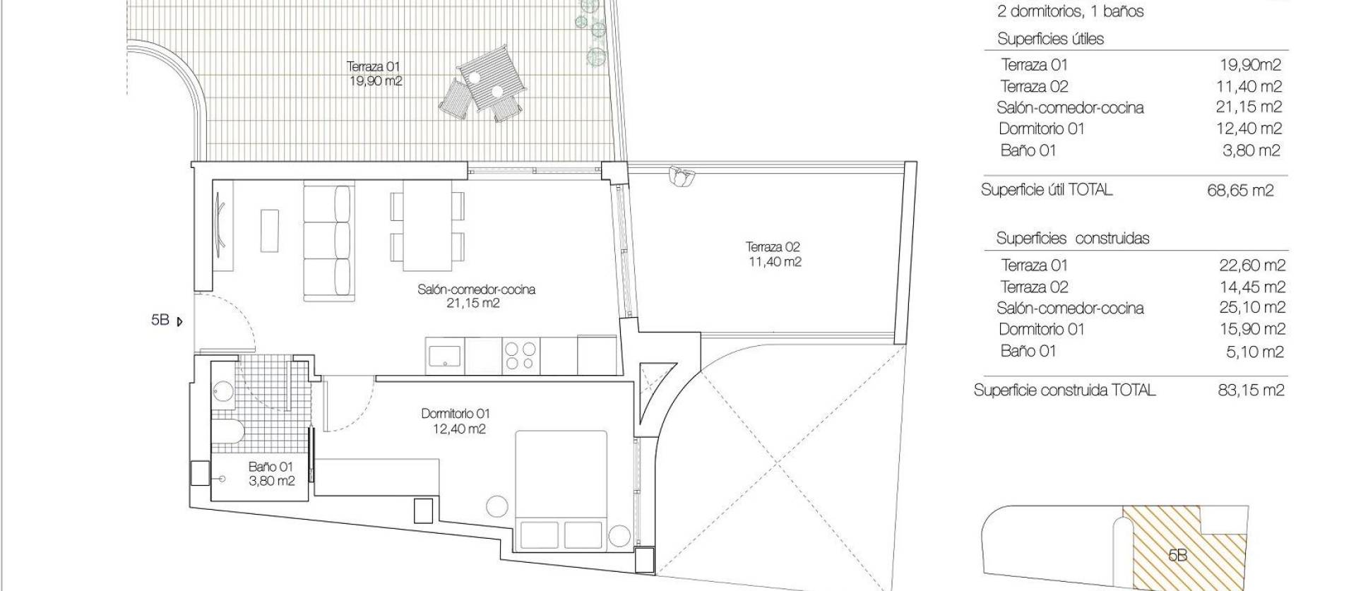 New Build - Apartment - Torrevieja - Playa de los Locos