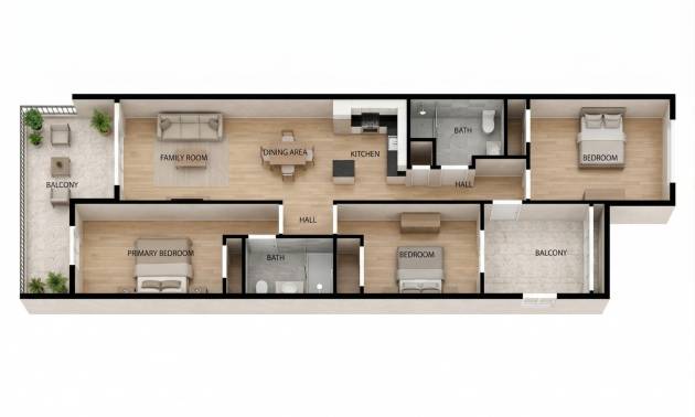 Sale - Apartment - Torrevieja - Los Frutales