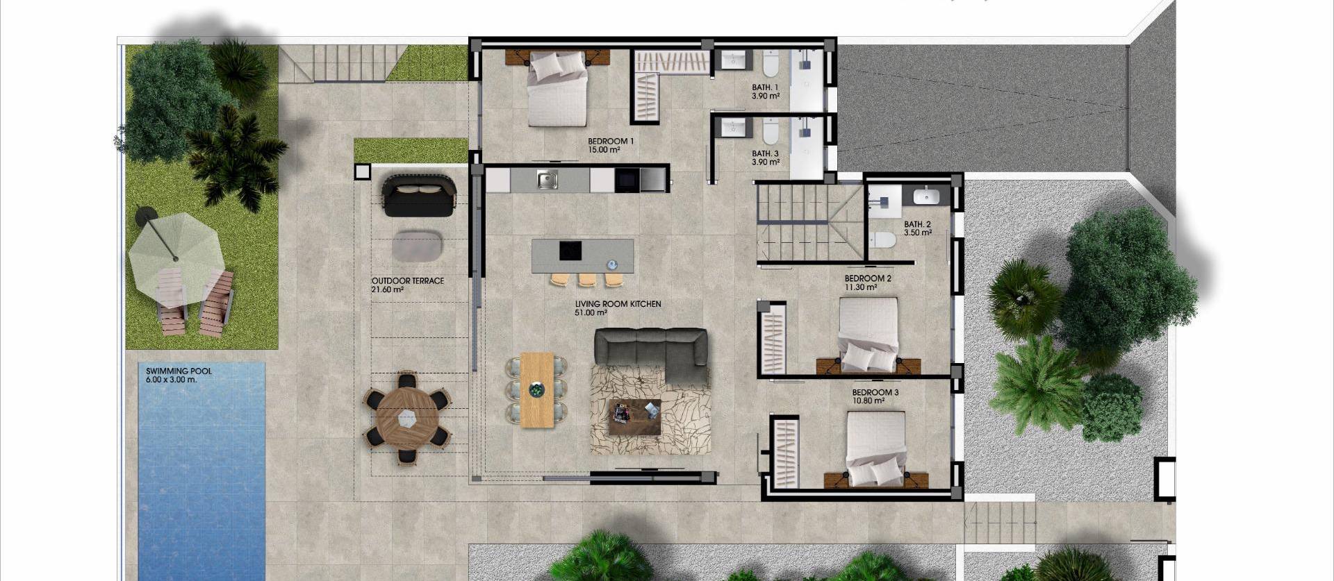 Nouvelle construction - Villa - Los Alcázares - La Serena Golf