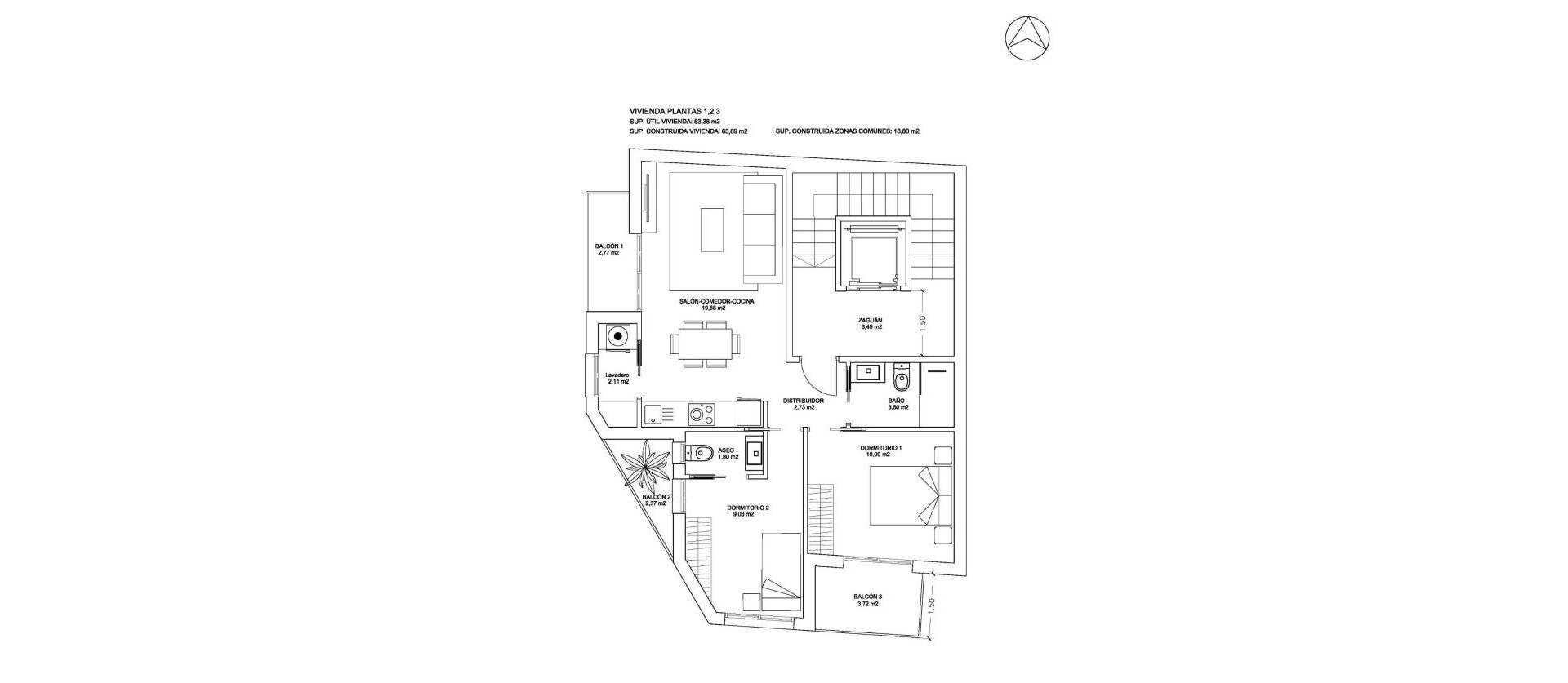 New Build - Apartment - Bigastro - centro