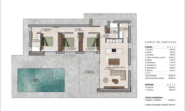 New Build - Villa - Pinoso - Lel