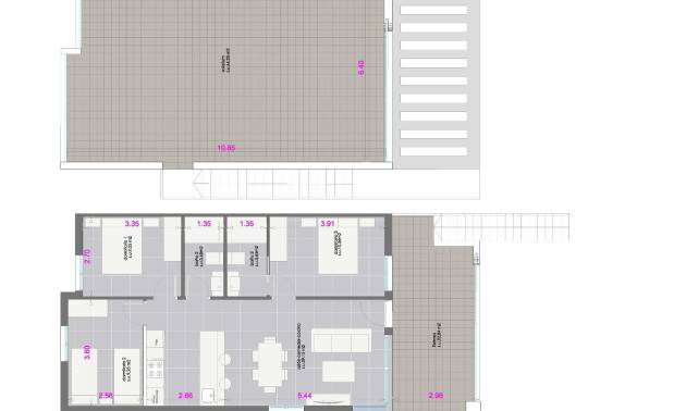 New Build - Bungalow - Pilar de la Horadada - pueblo
