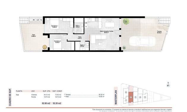 New Build - Bungalow - San Pedro del Pinatar - Pueblo