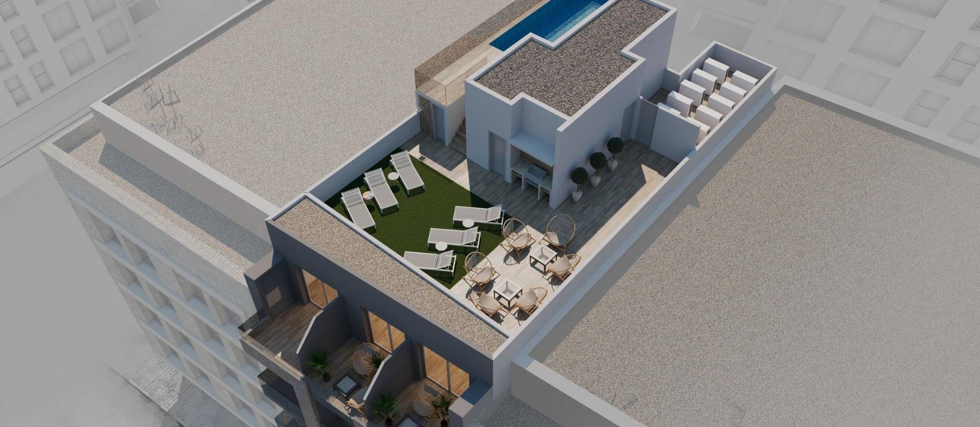 New Build - Apartment - Torrevieja - Playa de los Locos