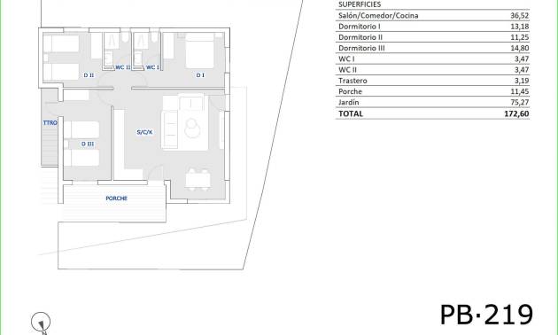 New Build - Bungalow - San Miguel de Salinas - Pueblo