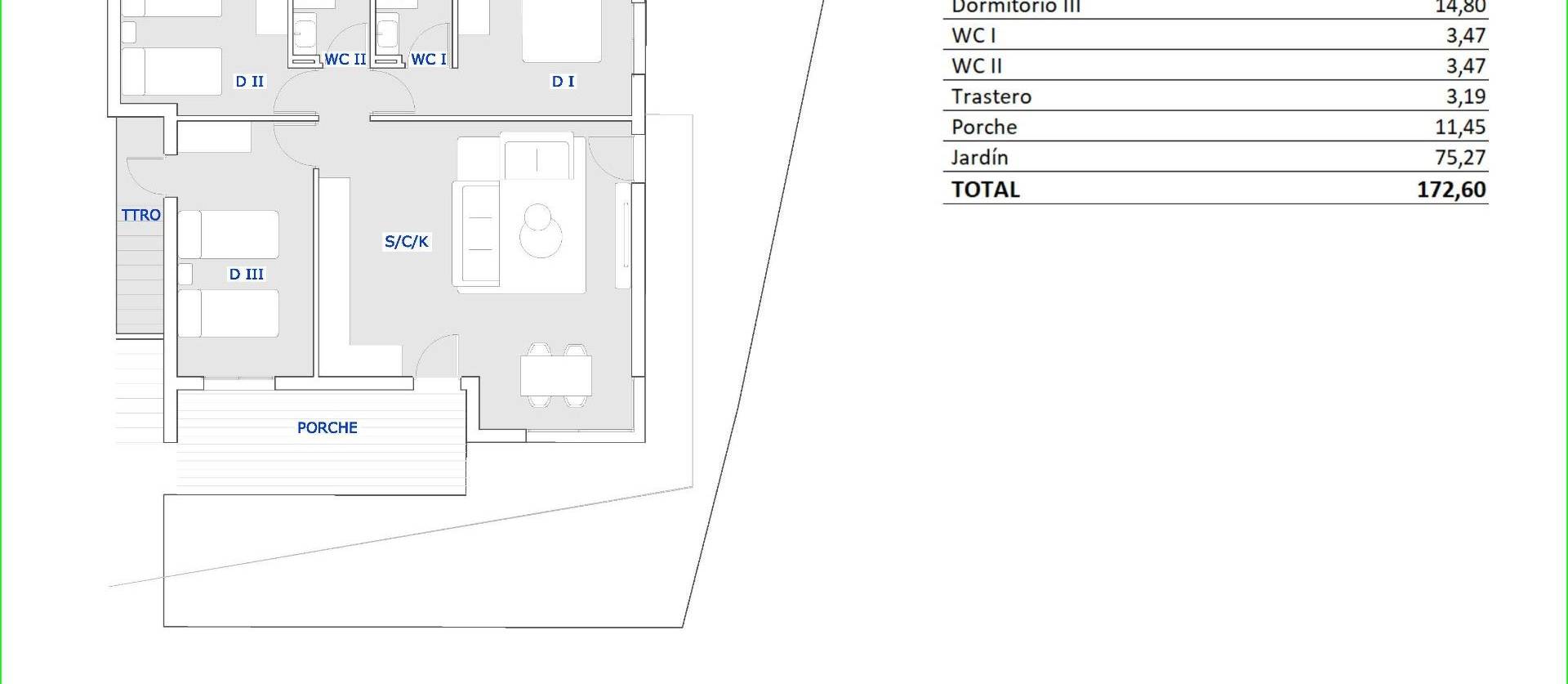 New Build - Bungalow - San Miguel de Salinas - Pueblo