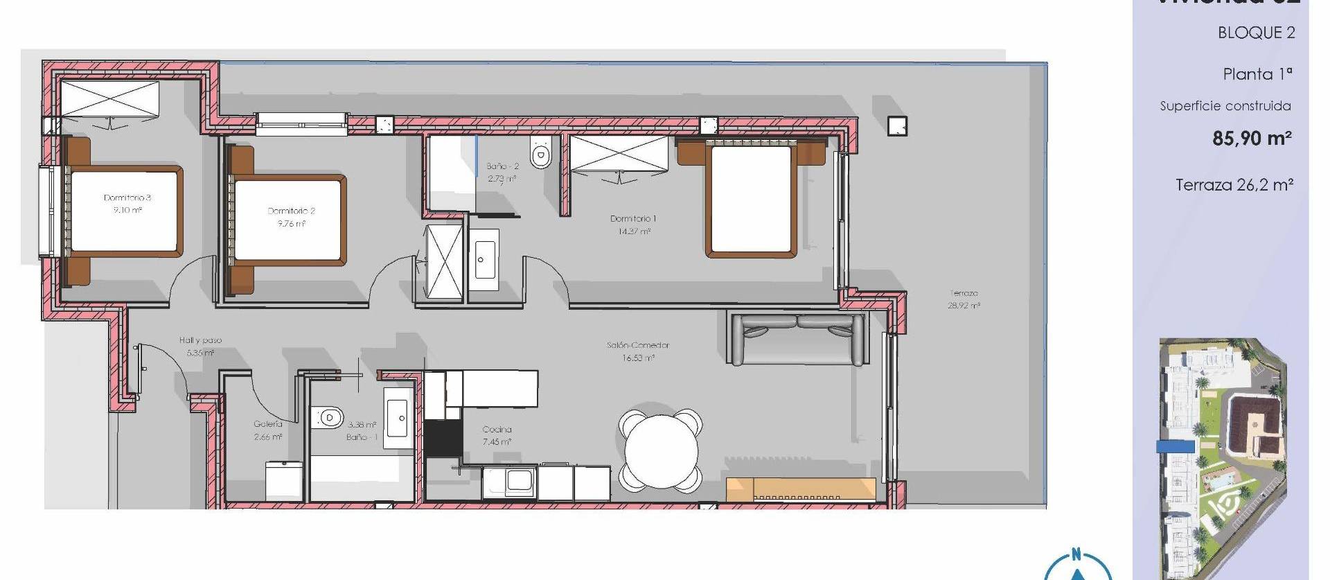 Nieuwbouw projecten - Appartment - Guardamar del Segura - El Raso
