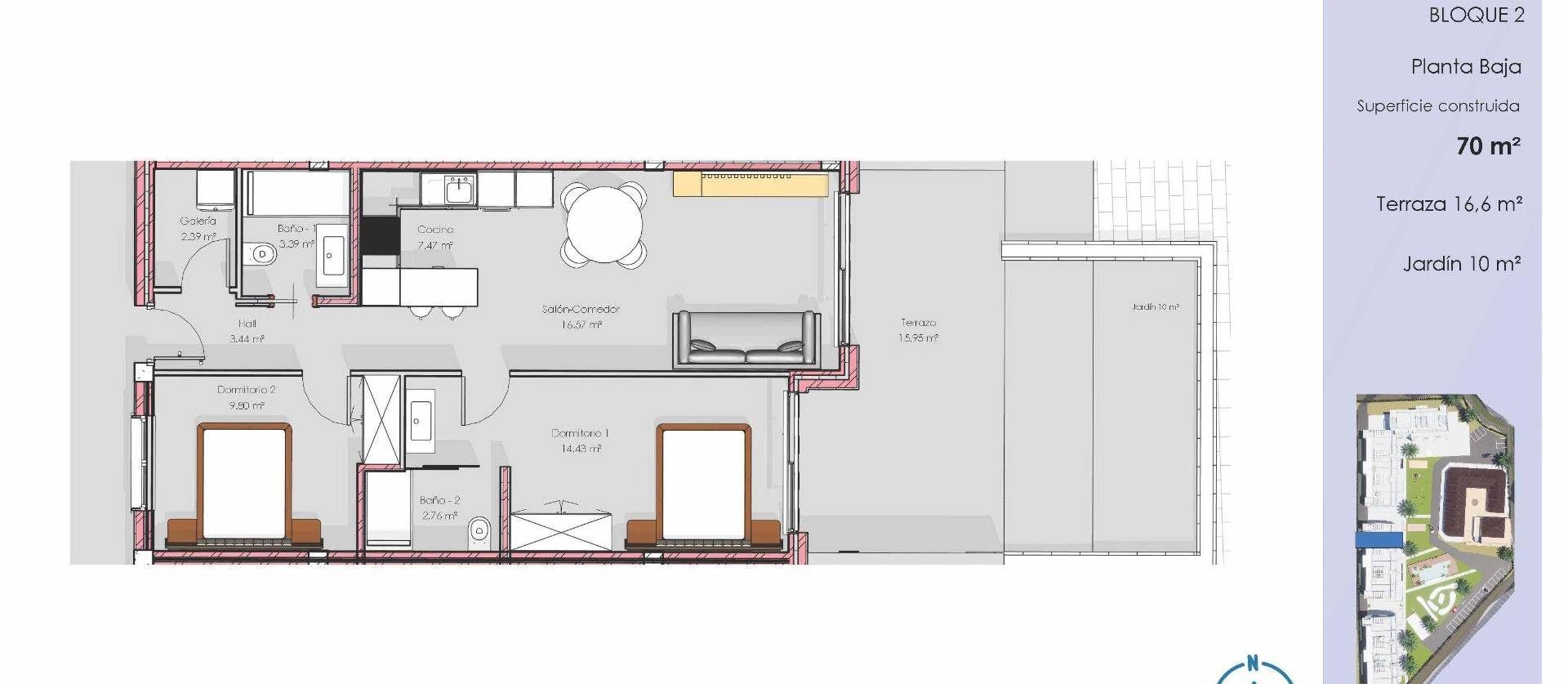 Nieuwbouw projecten - Appartment - Guardamar del Segura - El Raso