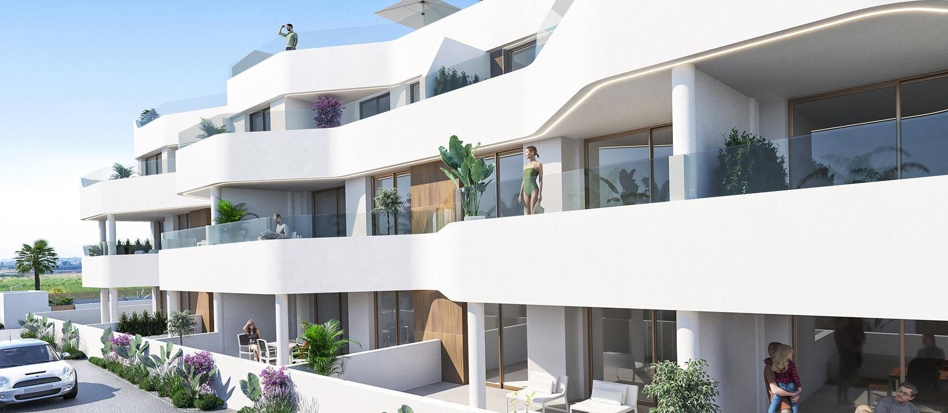New Build - Apartment - Los Alcázares - Serena Golf