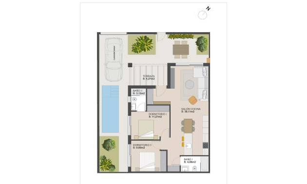 New Build - Semi Detached - Torre Pacheco - El Alba