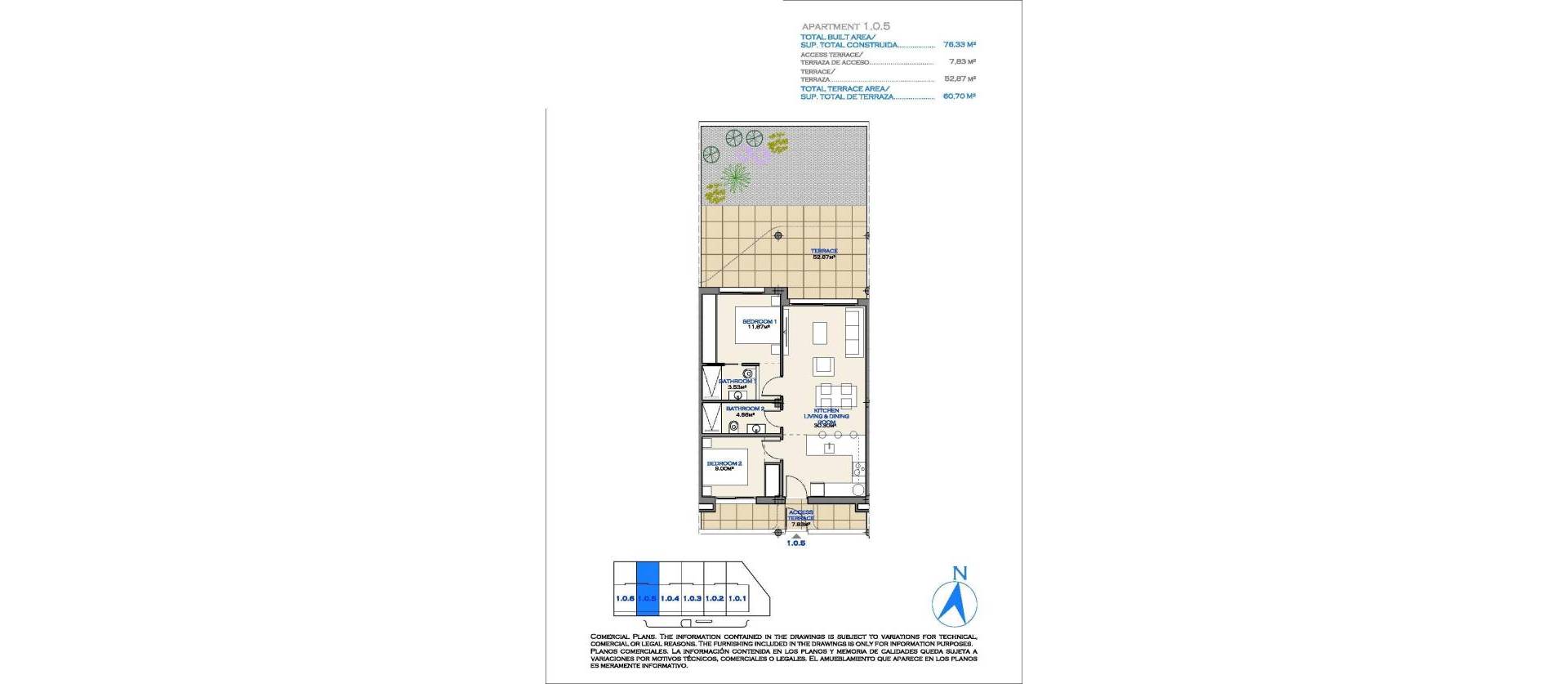 New Build - Apartment - Los Alcázares - Serena Golf