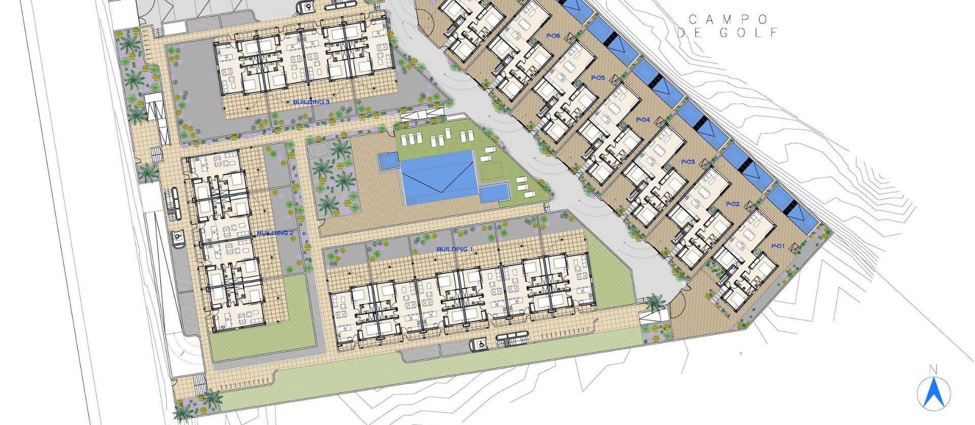 New Build - Apartment - Los Alcázares - Serena Golf