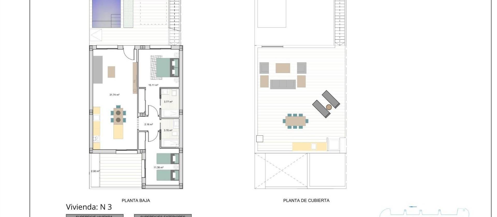 New Build - Townhouse - Torre Pacheco - El Alba