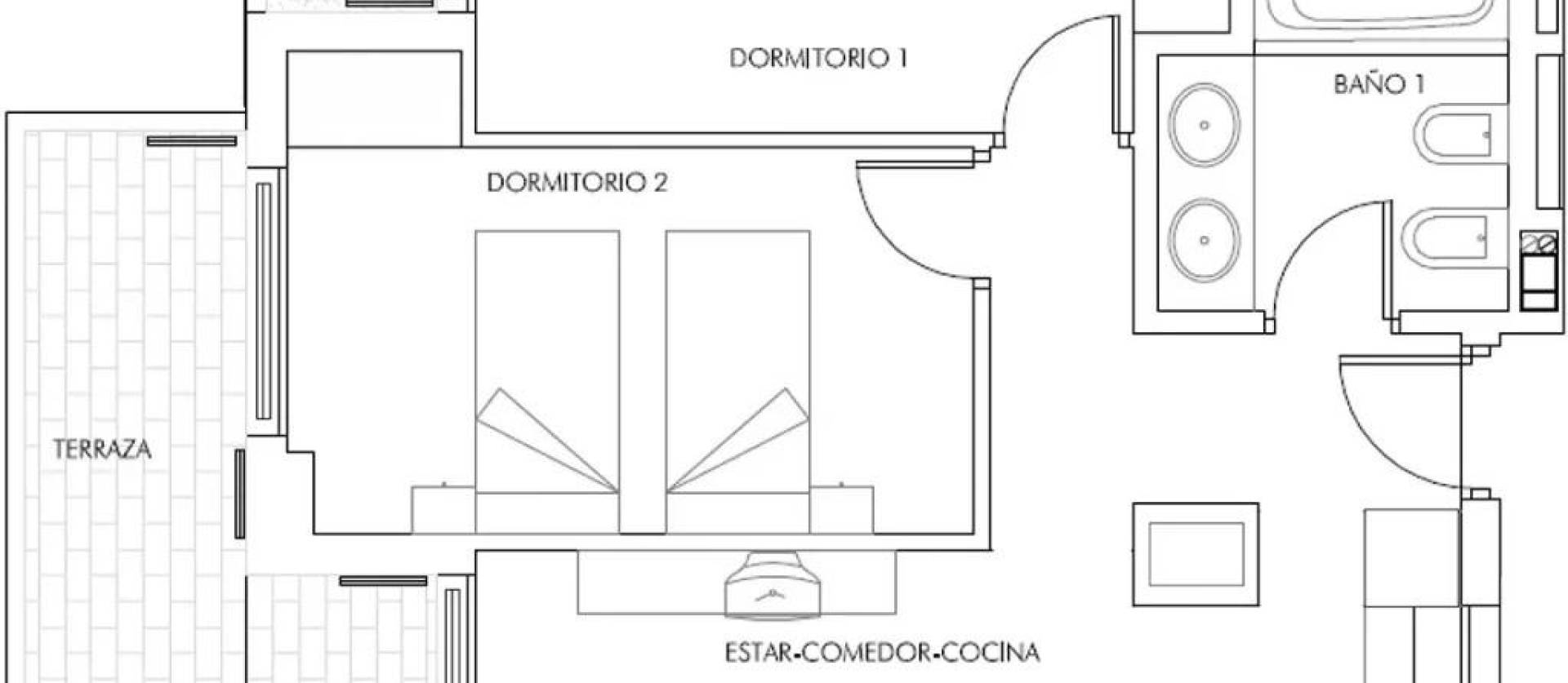 New Build - Apartment - Vera - Puerto del Rey