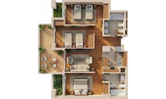 New Build - Apartment - Vera - Puerto del Rey
