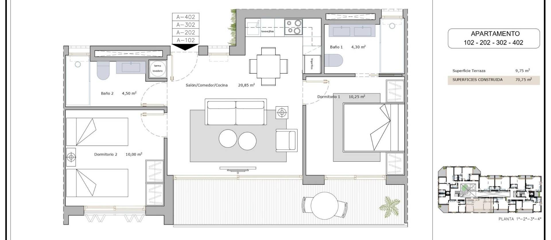 New Build - Apartment - San Pedro del Pinatar - Lo Pagán