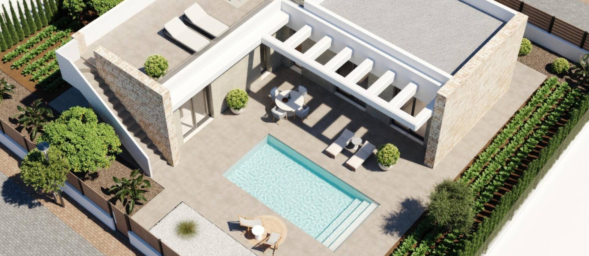 Nouvelle construction - Villa - Fuente Alamo - Hacienda del Alamo