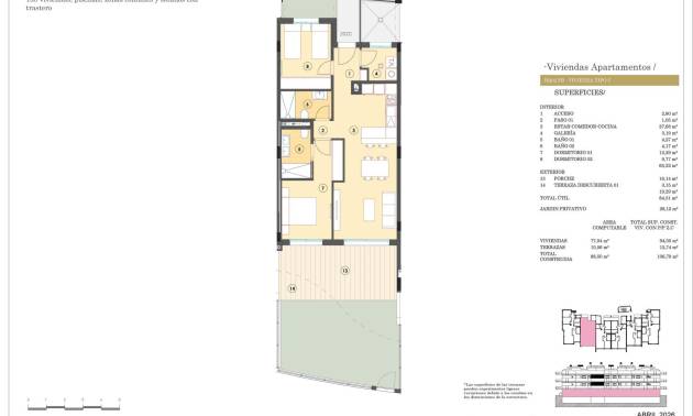 New Build - Apartment - Finestrat - Campana Garden