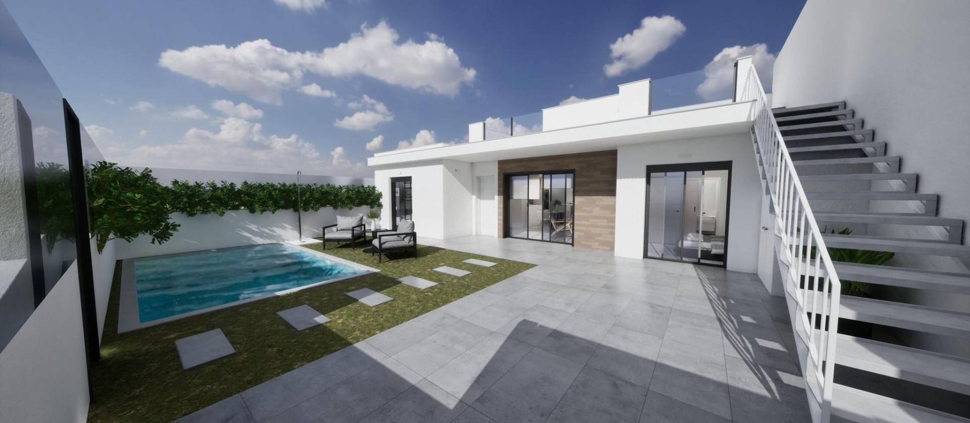 New Build - Semi Detached - Torre Pacheco - pueblo