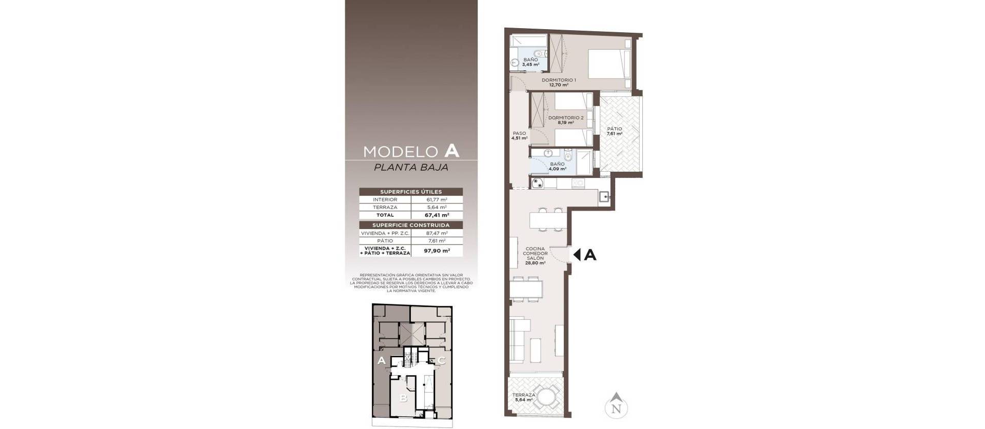 New Build - Apartment - Torrevieja - Playa de El Cura