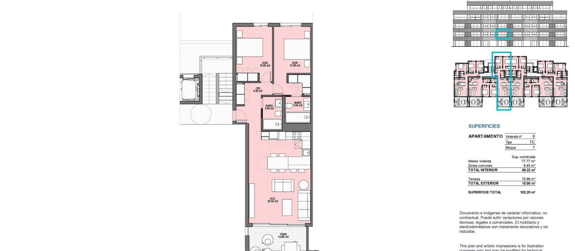 Nueva construcción  - Apartment - Torre Pacheco - Santa Rosalía