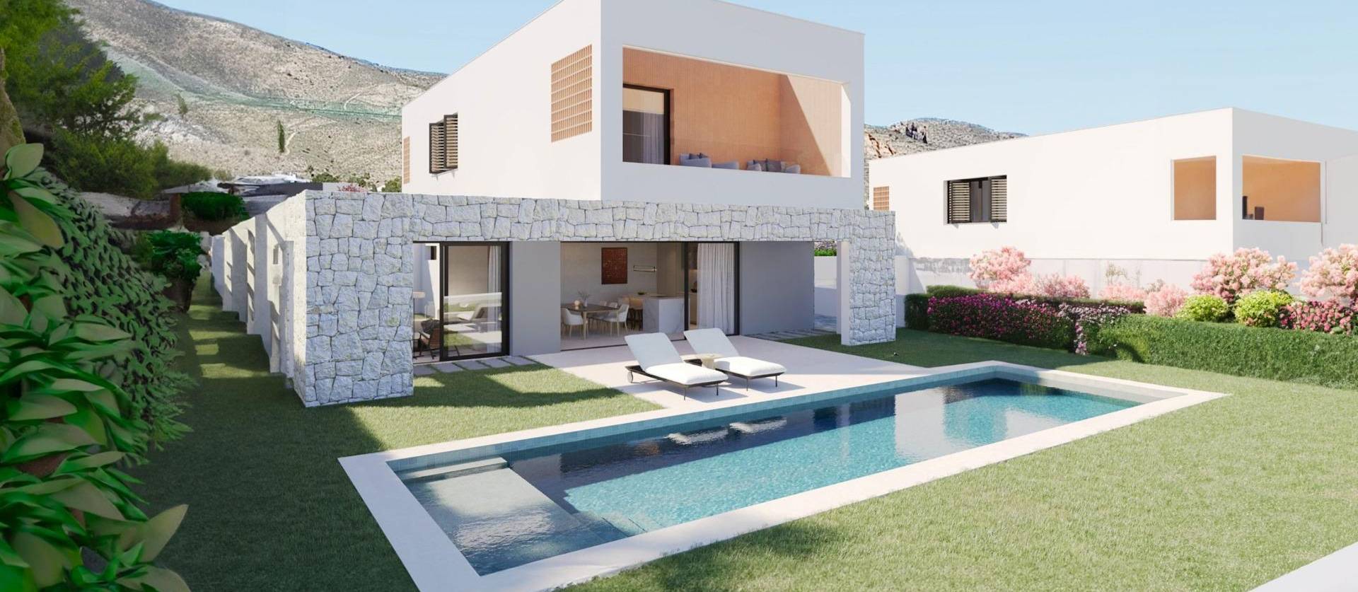 New Build - Villa - Finestrat - Campana Garden