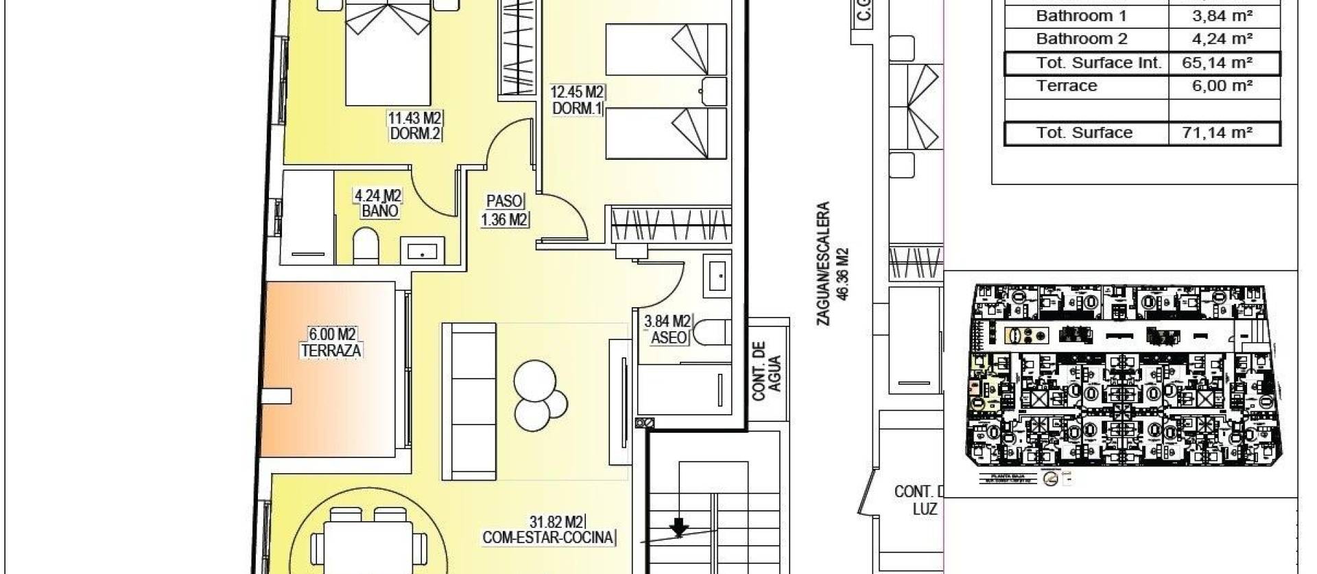 New Build - Apartment - San Miguel de Salinas - Pueblo