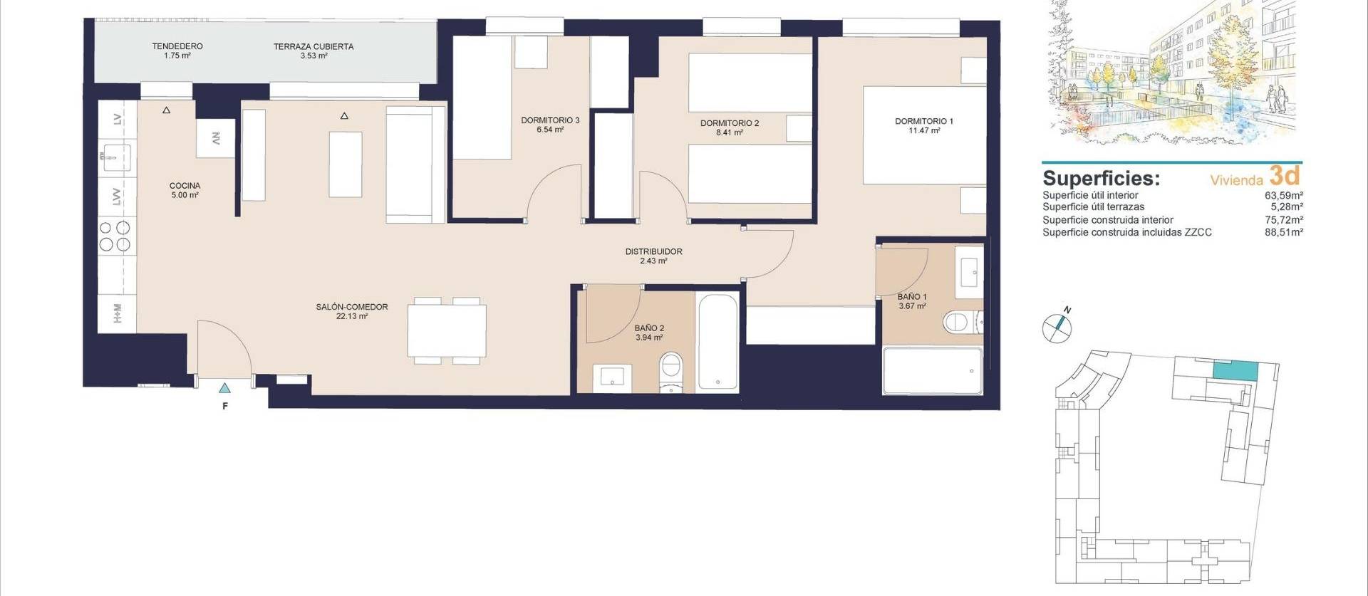 New Build - Apartment - Alicante - San Agustín