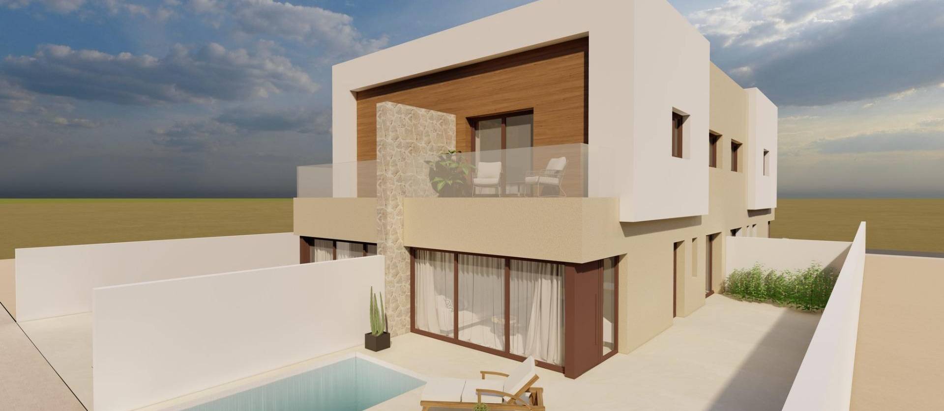 New Build - Semi Detached - San Javier - pueblo