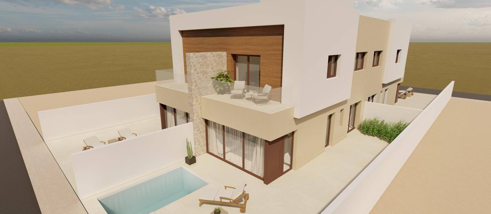 New Build - Semi Detached - San Javier - pueblo