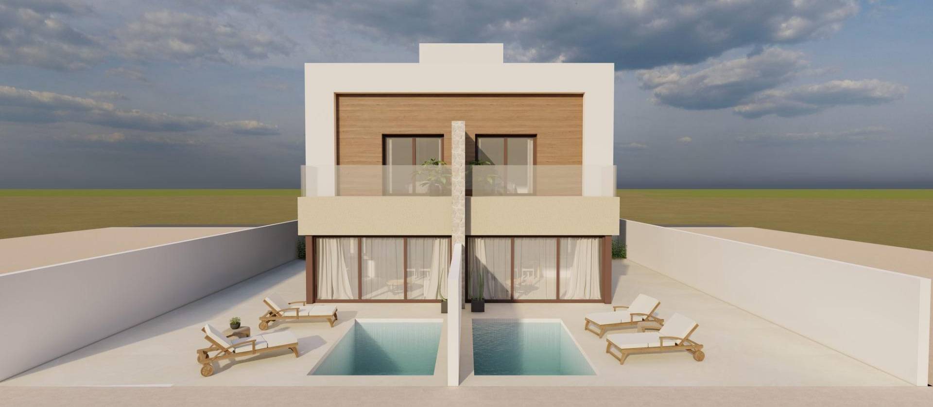 New Build - Semi Detached - San Javier - pueblo