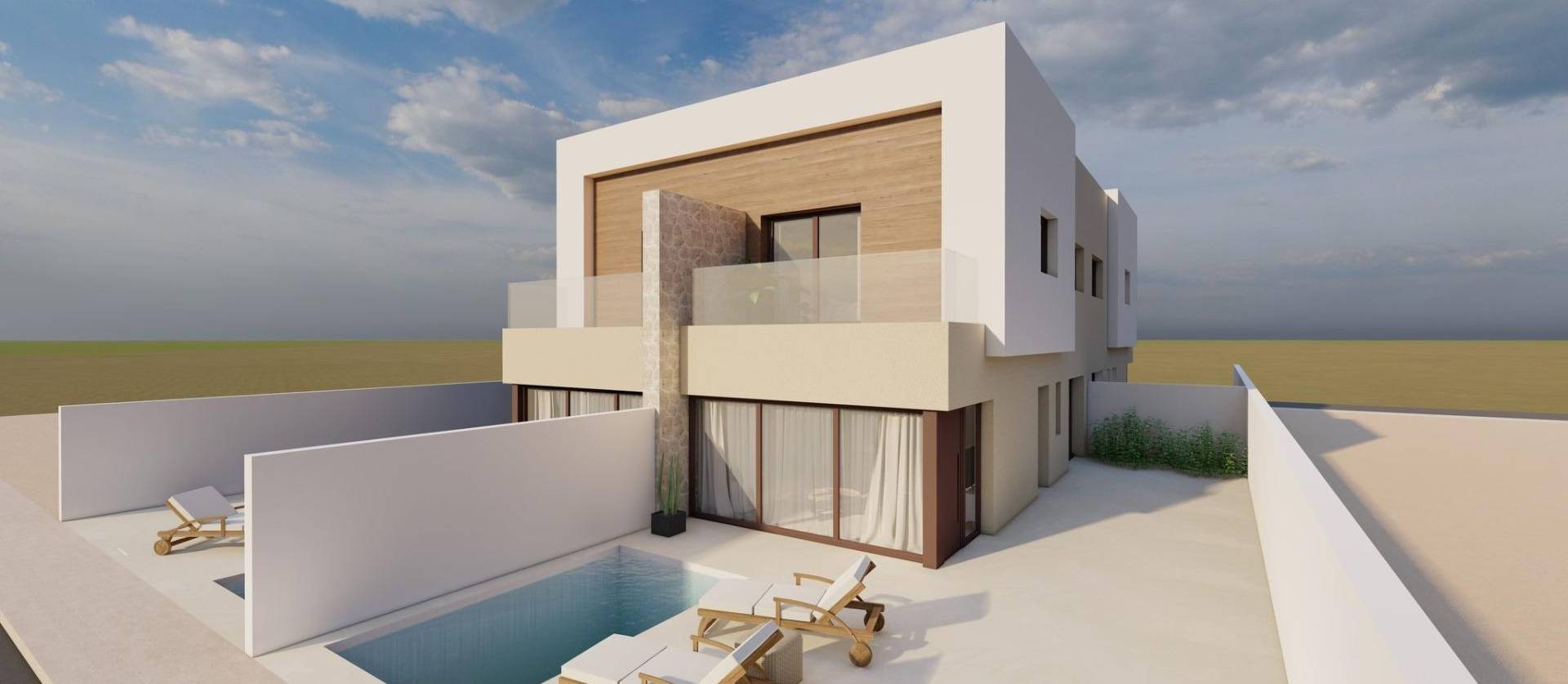 New Build - Semi Detached - San Javier - pueblo